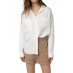 NEW MOD REF austin button up top in white